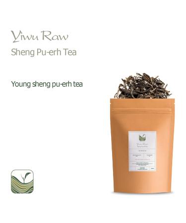 Sheng Pu-Erh Tea Yiwu Yunnan - Premium Loose Leaf Puerh - Organic Puer Tea 100g - Authentic Chinese Tea - Buy Online on GoSupps.com