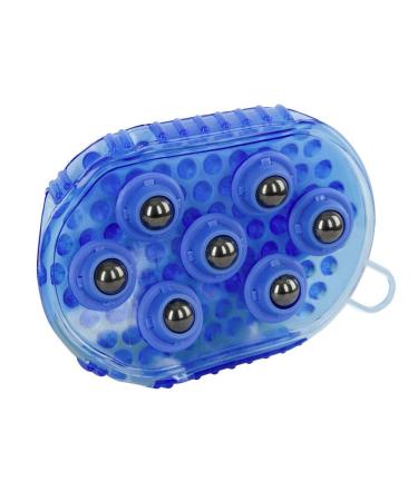 Kerbl Massage Striegel Royalblau