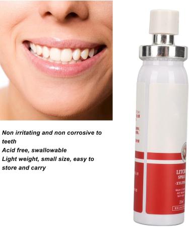 Bad Breath Spray - 5 PCS Portable Mouth Spray with Lychee Flavor | 20ml Non-Irritating Oral Care - Buy Online on GoSupps.com