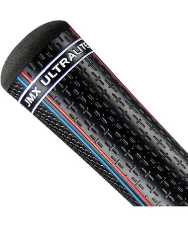 JumboMax JMX Ultralite Golf Grips Set - Black/Red/White/Blue - Large LG Size (+11/32) - Buy Online on GoSupps.com
