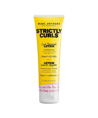 Marc Anthony Curl Defining & Enhancing Lotion, Strictly Curls - Moisturizing Detangler with Vitamin E & Silk Protein for Long-Lasting Frizz-Free Curls - Bounce & Shine For Wavy, Dry or Damaged Hair 8.3 - Buy Online on GoSupps.com
