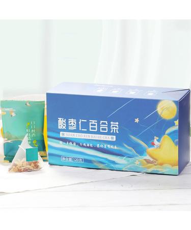 PENO Herbal Tea Cold Hot Brewed Sour Jujube Kernel Tea Individual Package Natural Material Convenient for the Young for Daily Drinking - Buy Online on GoSupps.com