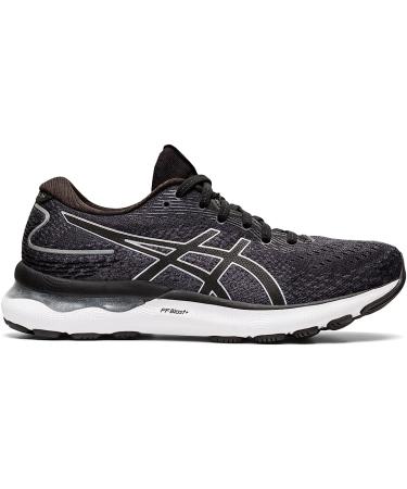 ASICS Women's Gel-Nimbus 24 Running Shoes 8 - Black/Pure Silver - Buy Online on GoSupps.com