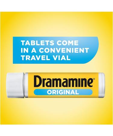Dramamine Original Formula Tablets 12ct - Motion Sickness Relief - Buy Online on GoSupps.com
