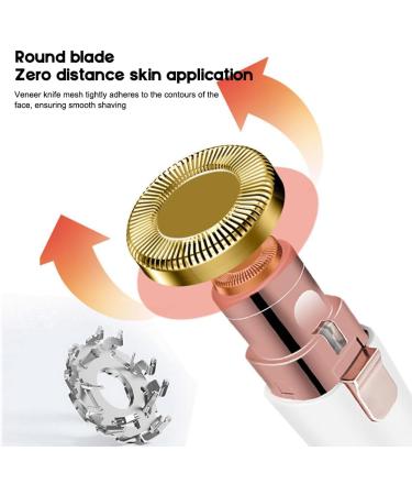 Electric Eyebrow Shaver for Women | EU USBWA Pain-Free Eyebrow Trimmer & Facial Razor - Perfect Hair Removal Solution - Buy Online on GoSupps.com