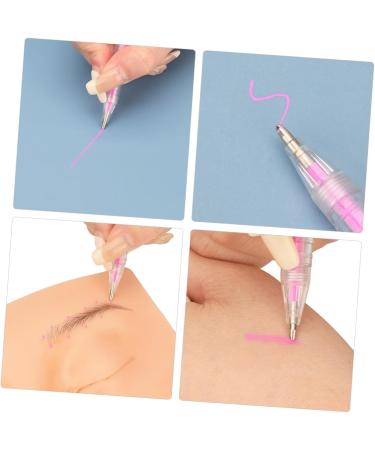 Crayon Sourcils Fin Stylo Marqueur de Tatouage Portable Outil de Cartographie pour Maquillage Professionnel Sourcils et L vres Rose - Buy Online on GoSupps.com