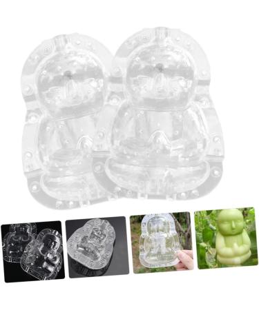 TEHAUX 2pcs Vegetable Shaping Mold Vegetables Tool Fruits Growth Buddha Shaping Mold Pumpkin Multipurpose Transparent 10x7cm - Buy Online on GoSupps.com