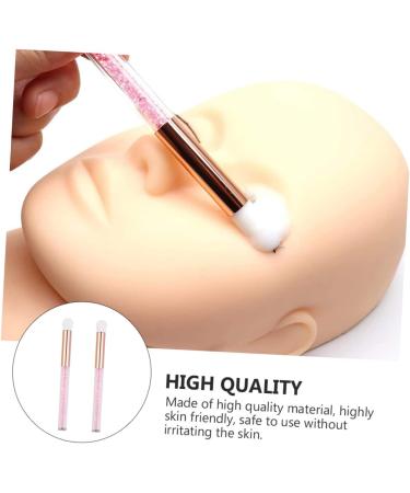 Mipcase 2pcs Cosmetic Eyeshadow Applicator Pink Professional Blackhead Practical Shadow Tool Women Salon - Buy Online on GoSupps.com