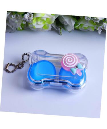 Gatuida Contact Lens Container Case - 10-Compartment Linsen Holder with Mirror | Durable Plastic Storage Tool for Easy Contact Removal - Buy Online on GoSupps.com