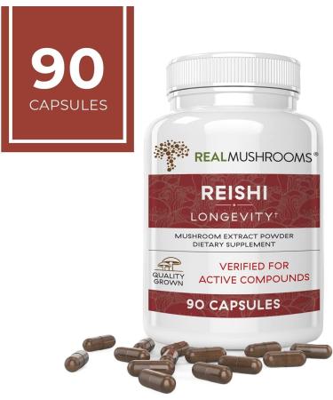 Real Mushrooms RealClarity (60ct) and Reishi (90ct) Capsules Bundle - Mushroom Supplement for Mental Clarity Focus Relaxation Sleep & Longevity - Vegan Non-GMO Verified Levels of Beta-Glucans - Buy Online on GoSupps.com