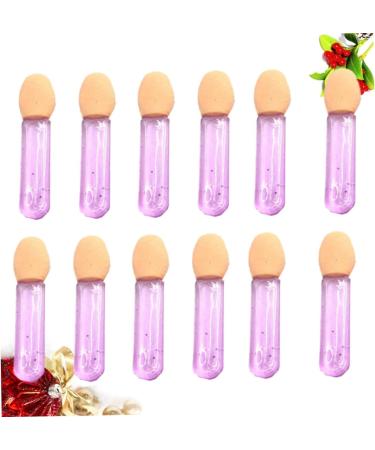 Baluue 100pcs Eyeshadow Brush Kit Beauty Sponge Women Eyeshadow Applicator Makeup Eye Sponge Violet 3.6X1.2 cm Violet - Buy Online on GoSupps.com