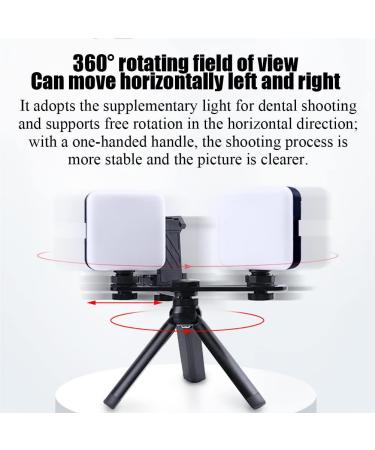 RKXKJ LED Toothed Light - Multifunctional Photography Support with Brightness Adjustment & 360 Rotatable Vision for Dental & Hospital Use - Buy Online on GoSupps.com
