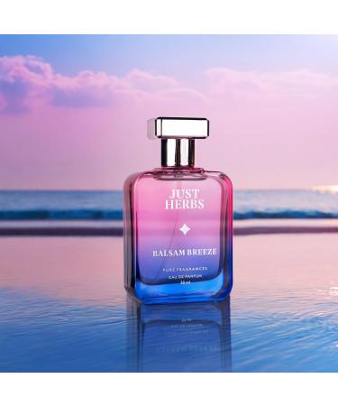Just Herbs Refreshing Balsam Breeze EDP Perfume for Men Long Lasting Eau Da Parfum Pure Fragrance Body Spray for Men - 50 ml - Buy Online on GoSupps.com