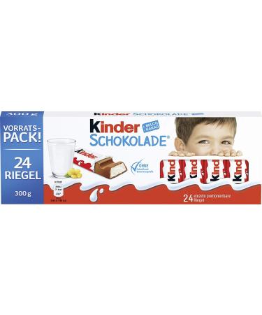 Buy Kinder Chocolate 300g - 24 Pieces (1 Pack) | International Shipping Available - Buy Online on GoSupps.com