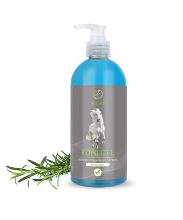 Nutrani cooling gel with rosemary for horses i 500ml - cooling gel revitalized and vitalized stressed regions such as shoulders back and legs I quickly move in without residues