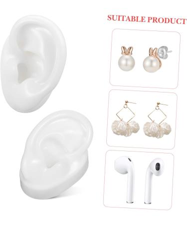 Buy 5 Pairs Silicone Artificial Ear Models - Realistic Simulation Ear Molds for Display & Training | International Shipping Available - Buy Online on GoSupps.com