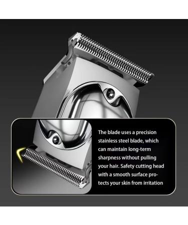 Men s Grooming Kit - Professional Cordless Hair Clippers & Electric Shavers with Nose & Sideburns Trimmer | Perfect Gifts for Men - Silver - Buy Online on GoSupps.com