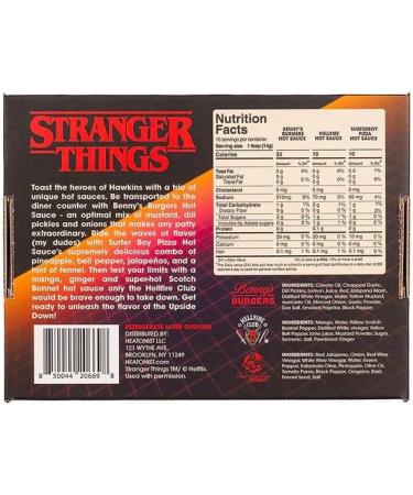 Stranger Things Hot Sauce Trio - Buy Online on GoSupps.com