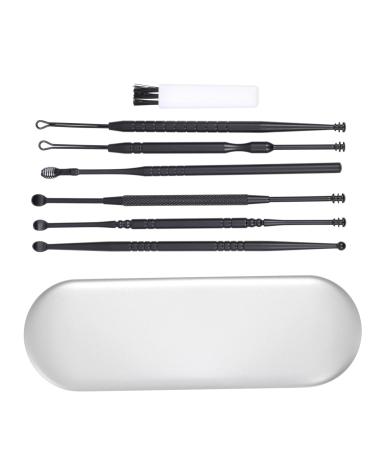SKISUNO 1set Alternative Earwax Removal Scoops Professional Ear Cleaning Kit Smooth Tips for Home Use