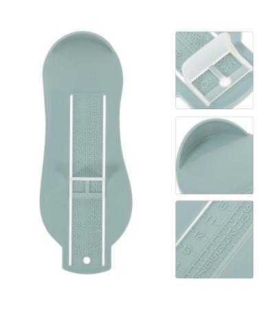 Rosenice Baby Shoe Size Measuring Tool | Foot Length Measuring Lineal for Children | Blue-Gray Footmuff & Knife - Buy Online on GoSupps.com