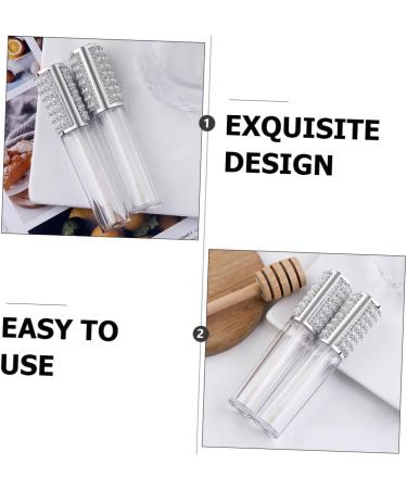 IMIKEYA Lot de 10 Flacons de Brillant L vres Vides 5 Ml Transparents en Verre Rechargeables Adapt s au Maquillage Diy pour Cosm tiques et Soins des L vres Usage Personnel et Pr sent - Buy Online on GoSupps.com