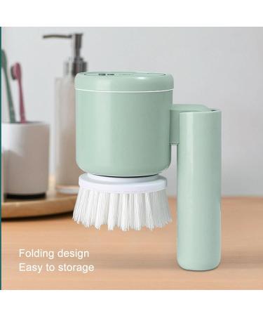 Wireless Electric Cleaning Brush - Foldable & Waterproof IPX7 | 2 Heads for Easy Cleaning - Buy Online on GoSupps.com