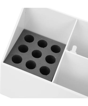 Hairdressing Tool Storage Box Scissors Organizer Holder Hair Clips Combs Multifunctional Sturdy Beautiful Suitable for Salon and Home Use (White) - Buy Online on GoSupps.com