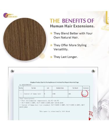 Moresoo Tape In Extensions Real Hair Brown #8 - 40cm Remy Thick 10 Pieces 25g - Buy Online on GoSupps.com