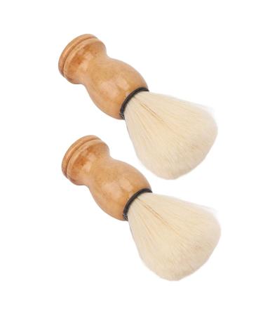 Mini Shaving Brush with Curved Handle - Quick Drying Effective Cleaning Ideal for Home Travel & Gifts - Buy Online on GoSupps.com
