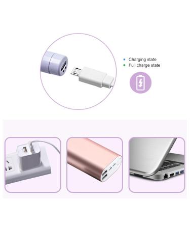 USB Rechargeable LED Ear Wax Removal Spoon for Kids - Safe & Easy Ear Cleaning Tool with Storage Case - Purple - Buy Online on GoSupps.com