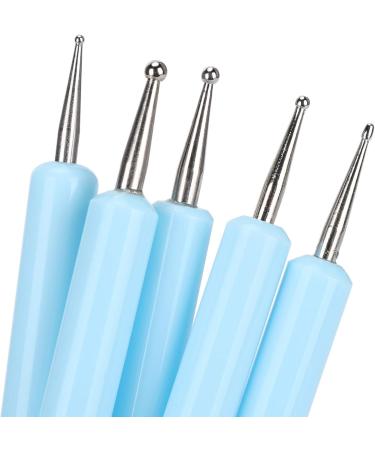 Moum Routes Clay Dot Tools 5-Piece Silicone Pen Set for Sculpting Nail Art Ceramic Crafts & Oil Painting - Buy Online on GoSupps.com