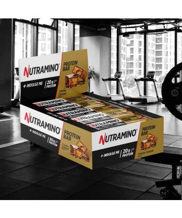 Protein bar - Caramel 64g Nutramino - Buy Online on GoSupps.com