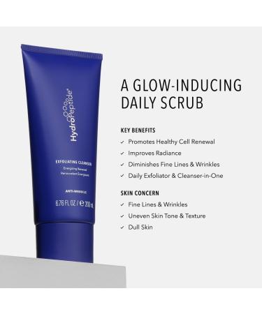 HydroPeptide Exfoliating Cleanser 6.76 oz | Gentle Renewal for Healthy Collagen - Buy Online on GoSupps.com