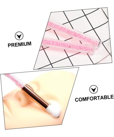Mikinona 2pcs Nose Brush Beauty Accessories Beauty Eye Miss Major Nose Shadow Brush Abs Brush Handle - Buy Online on GoSupps.com