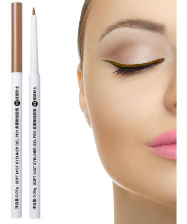 Smudge-Proof Eyeliner Pencil | Ultra Fine Waterproof Liner - Long Lasting Sweatproof Liner Eye Makeup Eyeliner For Different Makeup For Women Glides On Easily To Create An Kagrote #03 Dial the Sand - Buy Online on GoSupps.com