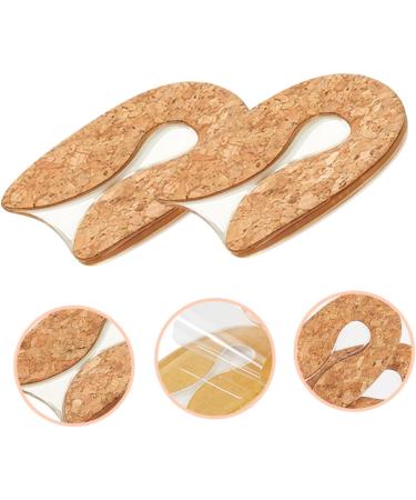NOLITOY 2 Pairs Reusable Transparent Heel Pads - Height Boosting Silicone Heel Cushions for Women - Comfortable Heel Protectors & Cushions - Buy Online on GoSupps.com
