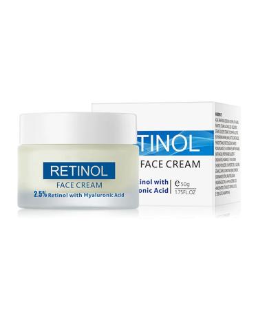 Cr me Visage Acide Hyaluronique et R tinol Hydratation Intense Action Anti- ge Lissant Les Rides clat Imm diat Texture Fondante Peau Ferme Et Repulp e Soin Quotidien Pour Maturit