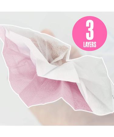 Harley Street Care Disposable Pink Face Masks Protective 3 Ply Breathable Triple Layer Mouth Cover with Elastic Earloops (Pack of 2500) - Buy Online on GoSupps.com