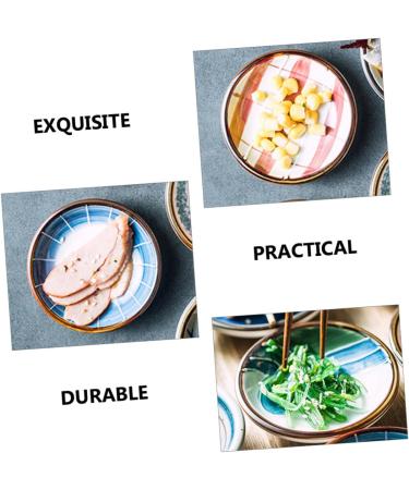 HOMSFOU 3pcs Japanese Sauce Dish Mini Sauce Dish Dipping Bowls Prep Bowls Small Glass Bowls Small Ceramic Bowls Pinch Bowls Mini Condiments Small Vinegar Bowls Round Cold Cuts re-usable 8.5x8.5CM As Shown - Buy Online on GoSupps.com