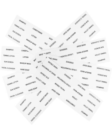 DOITOOL 30 pcs Adhesive Stickers Adhesive Labels Travel Stickers Shampoo and Conditioner Labels Makeup - Buy Online on GoSupps.com