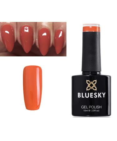 Bluesky Nail Gel Polish PUMPKIN SPICE RUST PUMPKIN COLOR UV LED Soak Off 10ml BP01