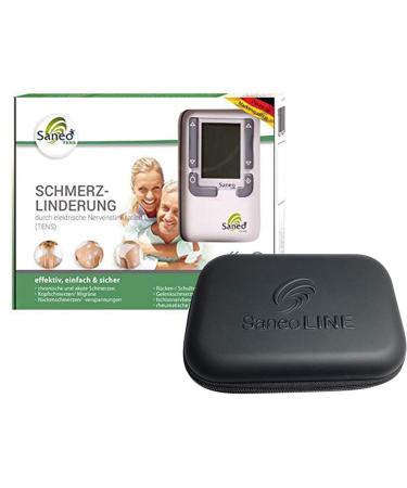 SaneoTENS + Case * Pain relief * German brand quality * Medical device * TENS device