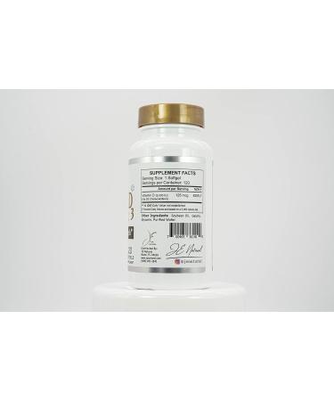 JE Natural Vitamin D3 5 000 IU (Cholecalciferol) Softgels. for Men & Woman. (1 Pack) - Buy Online on GoSupps.com