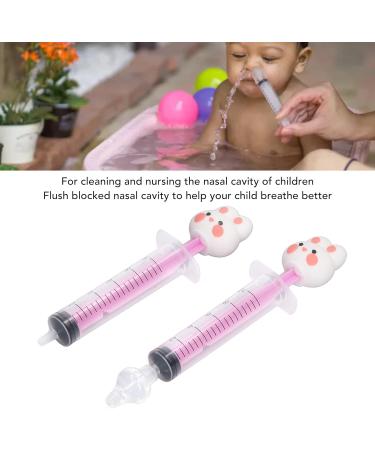 Nasal Irrigation Device 10ml Syringe Nasal Irrigator for Home Use - Portable Pink Bunny Design - Buy Online on GoSupps.com
