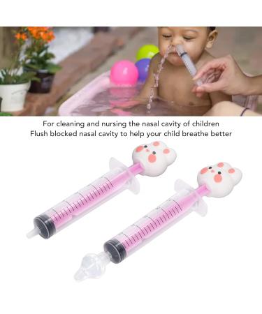 Syringe Nasal Irrigator 10ml - Portable Nasal Irrigation Device for Home Use (Pink Bunny) - Buy Online on GoSupps.com