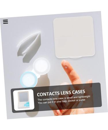 Ultechnovo 9-Sentence Contact Lens Container Set | 3PCS Case with Applicator & Removal Tool | Compact Lens Tank with Mirror - Ideal for Travel - Buy Online on GoSupps.com