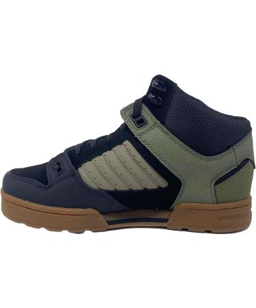DVS Men's Militia Boot Skate Shoe 12 - Black Olive Brindle - Buy Online on GoSupps.com
