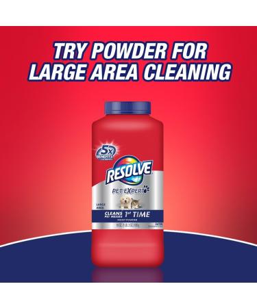 Resolve High Traffic Carpet Foam 22 oz Can - Crisp Linen Scent - Stain Remover & Odor Eliminator - 1.37 lb Pack - Buy Online on GoSupps.com