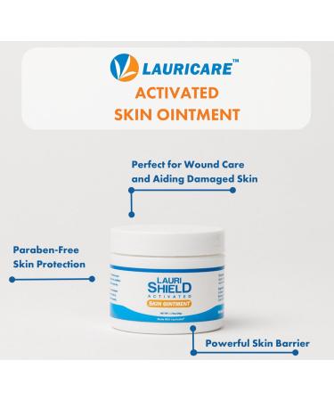 Lauricare Laurishield Natural Skin Ointment - Soothing Relief for Skin Irritations - Buy Online on GoSupps.com