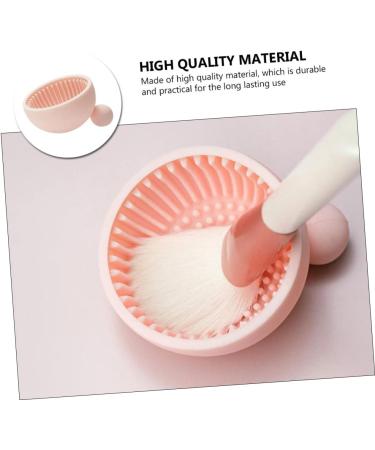 Didiseaon Makeup Gadgets 1pc Silicone Scrub Pad Makeup Heightening Hair Pad Rub on Transfers for Crafts Make up Eye Patches for Adults Brush Cosmetic Tool Silica Gel Pink Clean Washer - Buy Online on GoSupps.com
